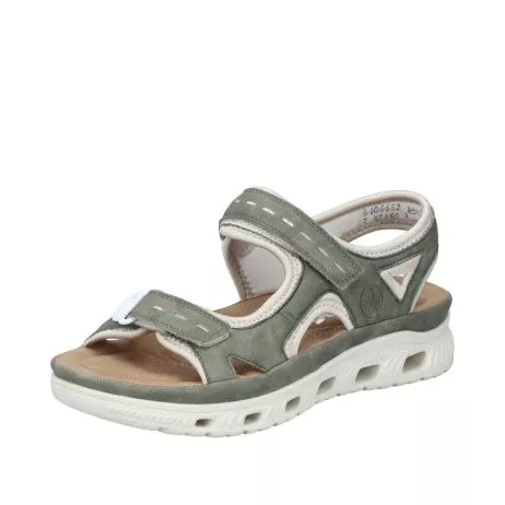 Sandały RIEKER 64066-52 grey