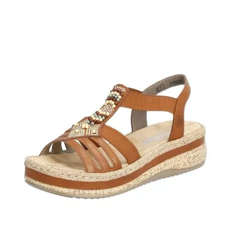 Sandały RIEKER V0921-24 brown
