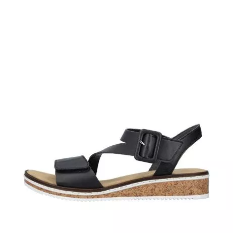 Sandały RIEKER V3660-02 black