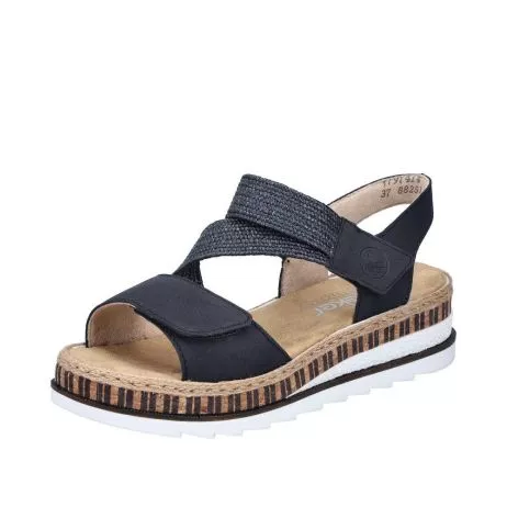 Sandały RIEKER V7974-14 blue