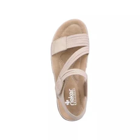 Sandały RIEKER 64870-62 beige