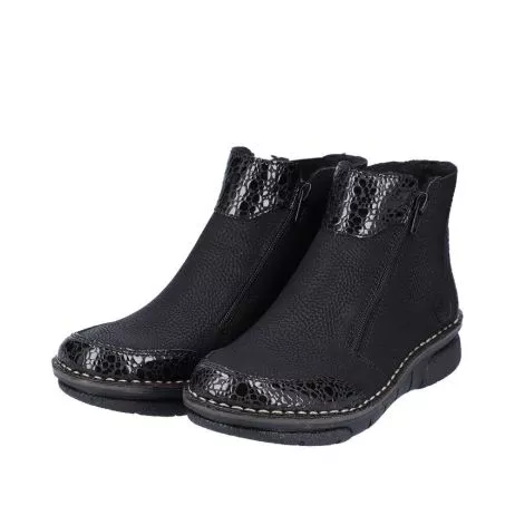 Botki RIEKER 73355-00 black
