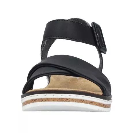 Sandały RIEKER V3691-00 black