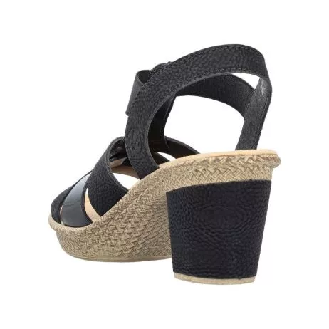 Sandały RIEKER 665K3-00 black
