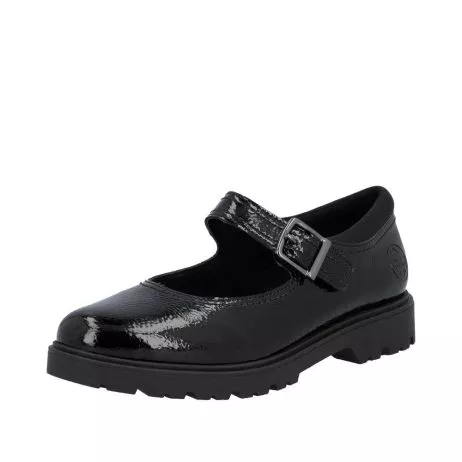 Półbuty RIEKER 45567-00 black