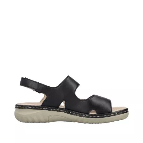 Sandały RIEKER 60462-00 black