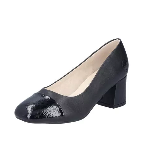 Czółenka RIEKER 44760-00 black