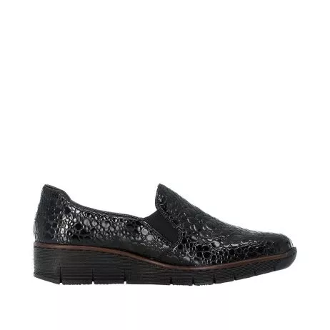 Mokasyny RIEKER 53766-45 grey