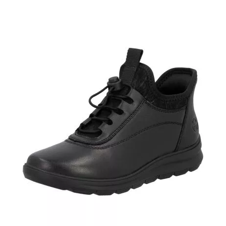 Półbuty RIEKER Z0057-00 black