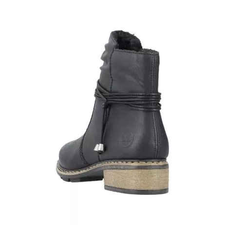 Botki RIEKER 77263-00 black