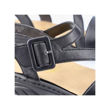 Sandały RIEKER 64561-00 black