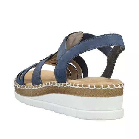 Sandały RIEKER V1206-14 blue