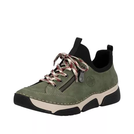Półbuty RIEKER 45973-54 green