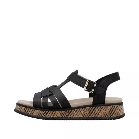 Sandały RIEKER W0853-00 black
