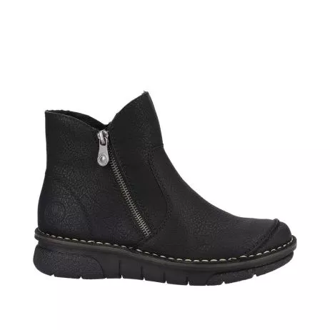 Botki RIEKER 73357-00 black