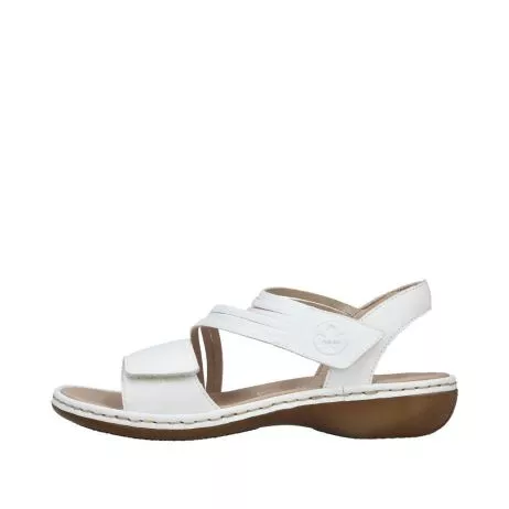 Sandały RIEKER 65964-80 white