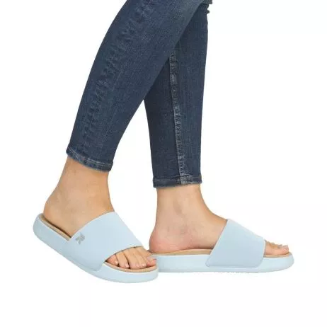 Klapki RIEKER W3250-12 blue