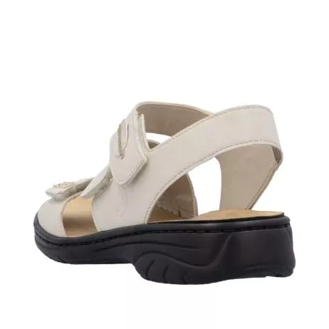 Sandały RIEKER 64573-81 white