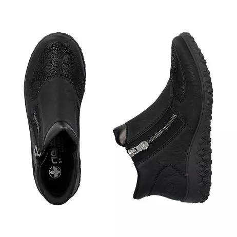 Botki RIEKER 59558-00 black