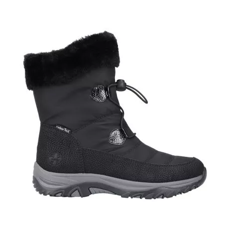 Botki RIEKER M9683-00 black