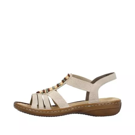 Sandały RIEKER 60851-62 beige