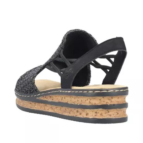 Sandały RIEKER 62941-00 black