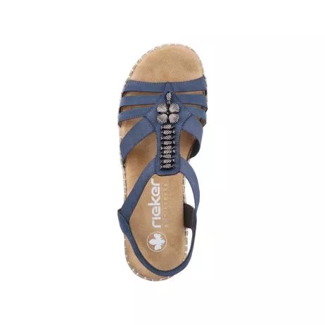 Sandały RIEKER V1206-14 blue