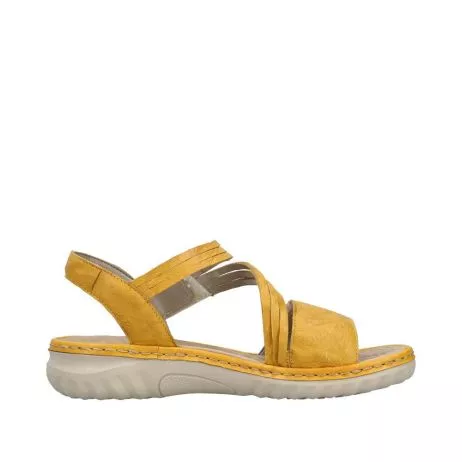 Sandały RIEKER 60464-68 yellow