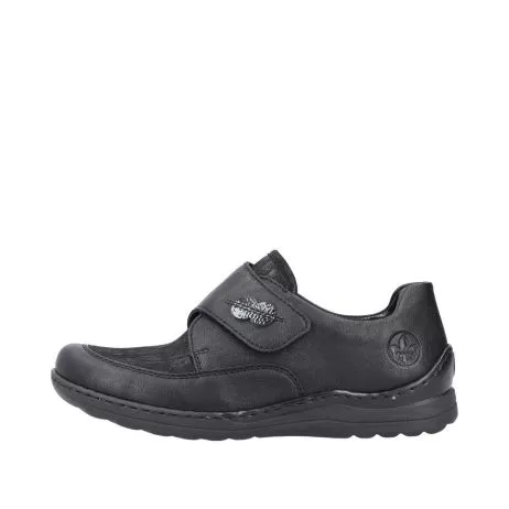 Półbuty RIEKER 48954-00 black