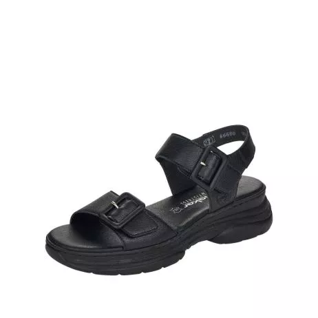 Sandały RIEKER 66680-00 black