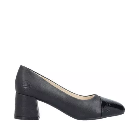 Czółenka RIEKER 44760-00 black