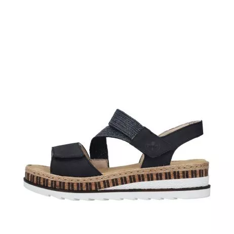 Sandały RIEKER V7974-14 blue