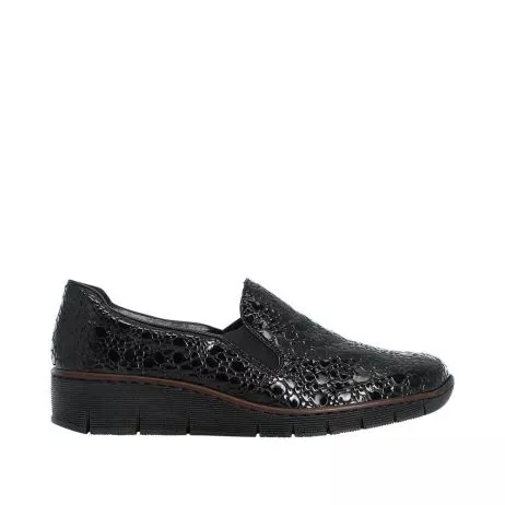 Mokasyny RIEKER 53766-45 grey