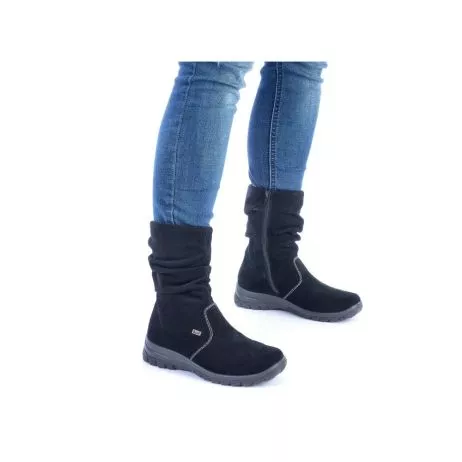 Botki RIEKER Z7171-01 black