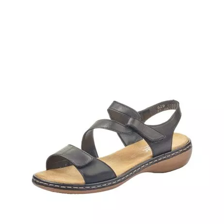 Sandały RIEKER 659C7-00 black