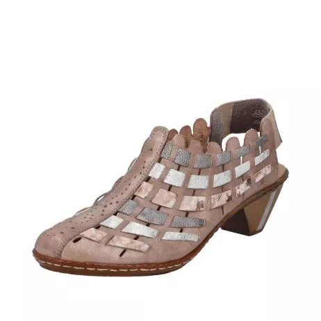 Sandały RIEKER 46778-64 beige