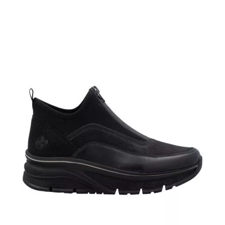 Półbuty RIEKER 48053-00 black