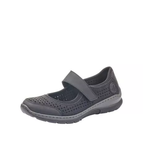 Półbuty RIEKER L32B5-00 black