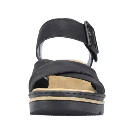 Sandały RIEKER 67463-00 black