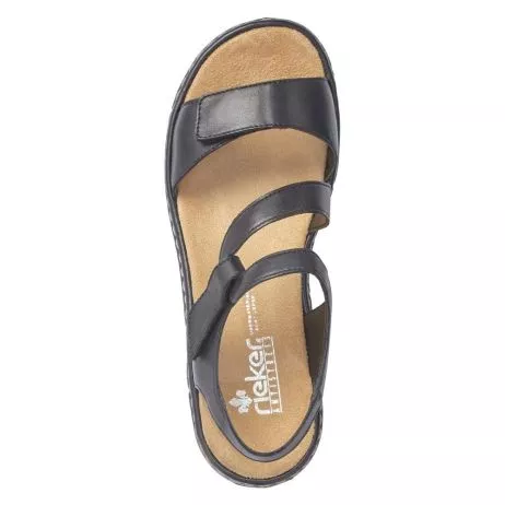 Sandały RIEKER 659C7-00 black