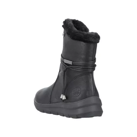 Botki RIEKER Z0070-00 black