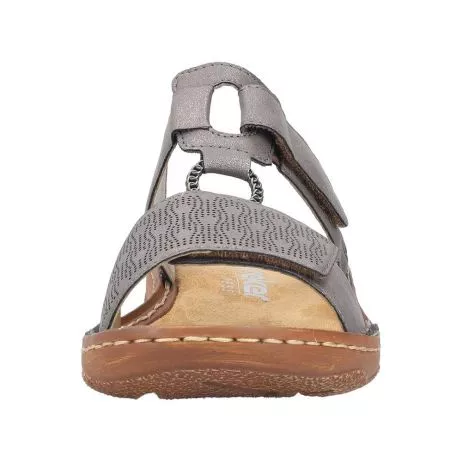 Klapki RIEKER V2885-42 grey
