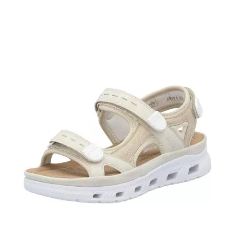 Sandały RIEKER 64074-61 beige