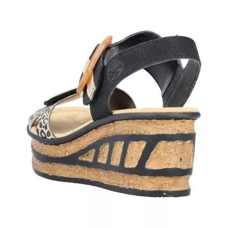 Sandały RIEKER 68176-00 black