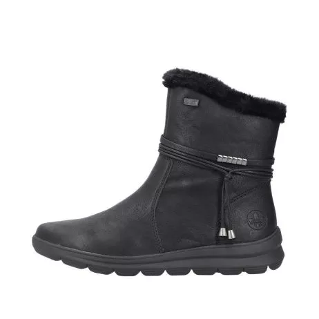 Botki RIEKER Z0070-00 black