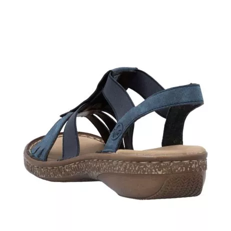 Sandały RIEKER 628G7-14 blue