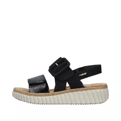 Sandały RIEKER 69260-00 black