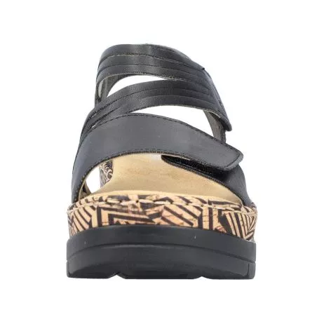 Sandały RIEKER V3964-02 black