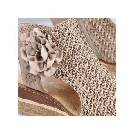 Sandały RIEKER 63791-60 beige
