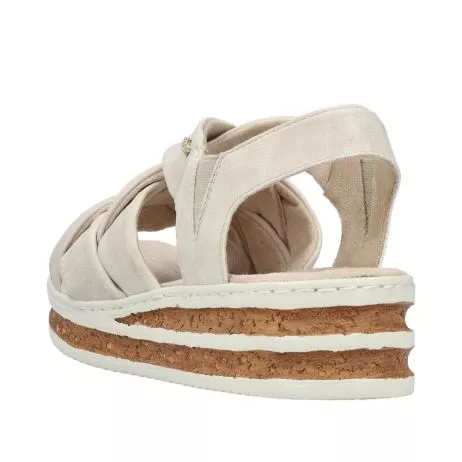 Sandały RIEKER 62908-60 beige